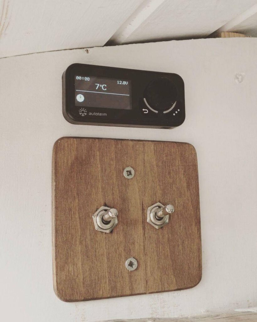 Standheizung Bedienelement Camper Einbau